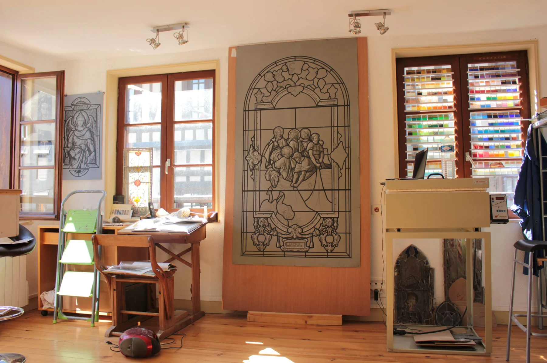 Photographie de l’atelier