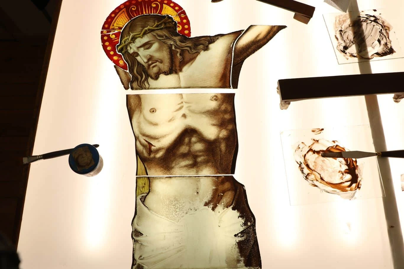 Les étapes de restauration en images