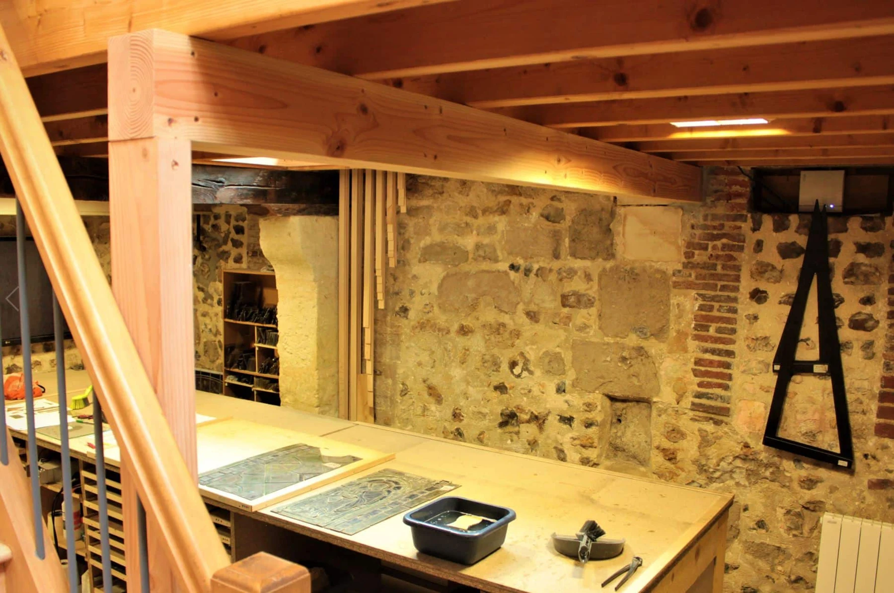 Photographie de l’atelier